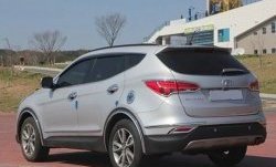 5 349 р. Комплект дефлекторов окон СТ Hyundai Santa Fe DM дорестайлинг (2012-2016)  с доставкой в г. Владивосток. Увеличить фотографию 2