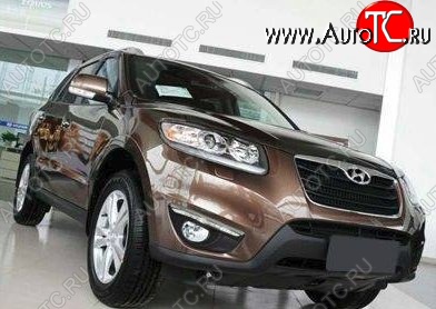 13 299 р. Дневные ходовые огни СТ Hyundai Santa Fe CM дорестайлинг (2006-2009)  с доставкой в г. Владивосток