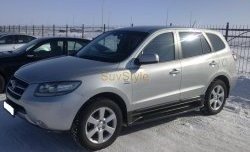 17 799 р. Пороги OEM Style Hyundai Santa Fe CM рестайлинг (2009-2012)  с доставкой в г. Владивосток. Увеличить фотографию 2