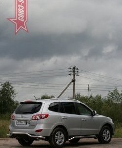 11 159 р. Защита заднего бампера Souz-96 (d60) Hyundai Santa Fe CM рестайлинг (2009-2012)  с доставкой в г. Владивосток. Увеличить фотографию 2