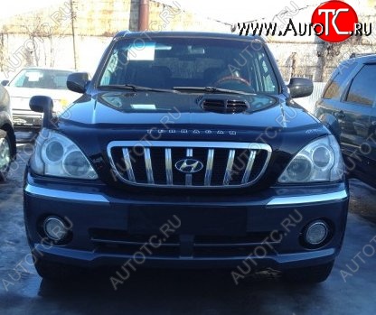 999 р. Дефлектор капота Russtal Hyundai Terracan HP дорестайлинг (2001-2004)  с доставкой в г. Владивосток