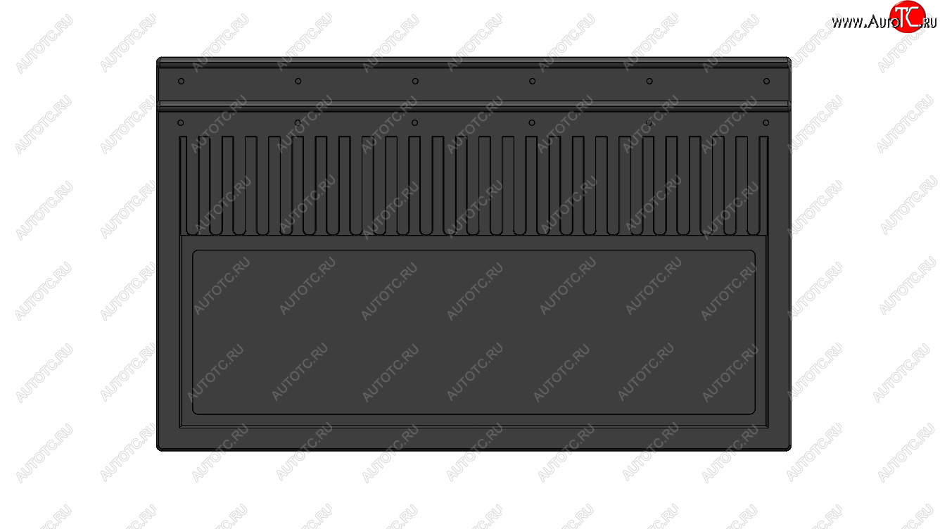 1 039 р. Комплект брызговиков (задние, 600x400 мм) Seintex  КамАЗ 4308 - М1842  с доставкой в г. Владивосток