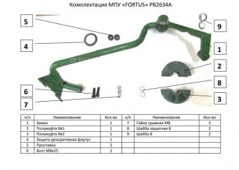 12 999 р. Замок рулевого вала FORTUS (бесштыревой) AT+ KIA Seltos (2019-2024)  с доставкой в г. Владивосток. Увеличить фотографию 3