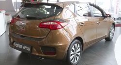 1 399 р. Реснички на фонари RA  KIA Ceed  2 JD (2015-2018) рестайлинг, хэтчбэк (Поверхность глянец (под окраску), Неокрашенные)  с доставкой в г. Владивосток. Увеличить фотографию 4