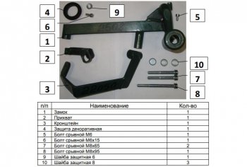 Замок КПП FORTUS (AT+) KIA Cerato 4 BD дорестайлинг седан (2018-2021)