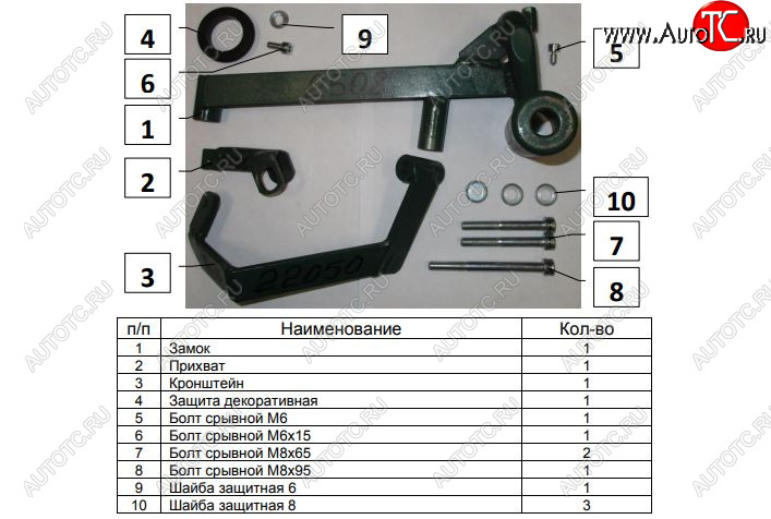 6 299 р. Замок КПП FORTUS (AT+) KIA Cerato 4 BD дорестайлинг седан (2018-2021)  с доставкой в г. Владивосток