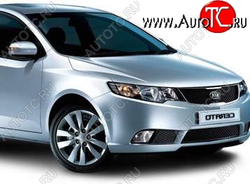 5 799 р. Правое крыло SAT (Тайвань) KIA Cerato 2 TD седан (2008-2013) (Неокрашенное)  с доставкой в г. Владивосток