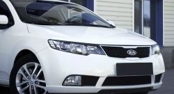 919 р. Реснички RA на фары KIA Cerato 2 TD седан (2008-2013) (Неокрашенные)  с доставкой в г. Владивосток. Увеличить фотографию 2