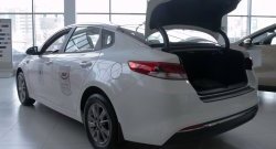 1 169 р. Защитная накладка на задний бампер RA  KIA Optima ( 4 JF,  JF) (2016-2020) дорестайлинг седан, седан рестайлинг  с доставкой в г. Владивосток. Увеличить фотографию 5