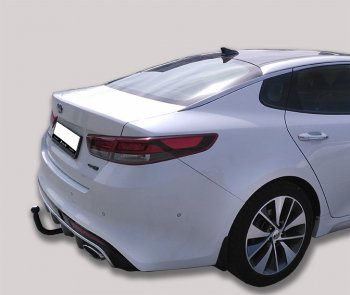 6 849 р. Фаркоп Лидер Плюс KIA Optima 4 JF дорестайлинг седан (2016-2018) (Без электропакета)  с доставкой в г. Владивосток. Увеличить фотографию 4