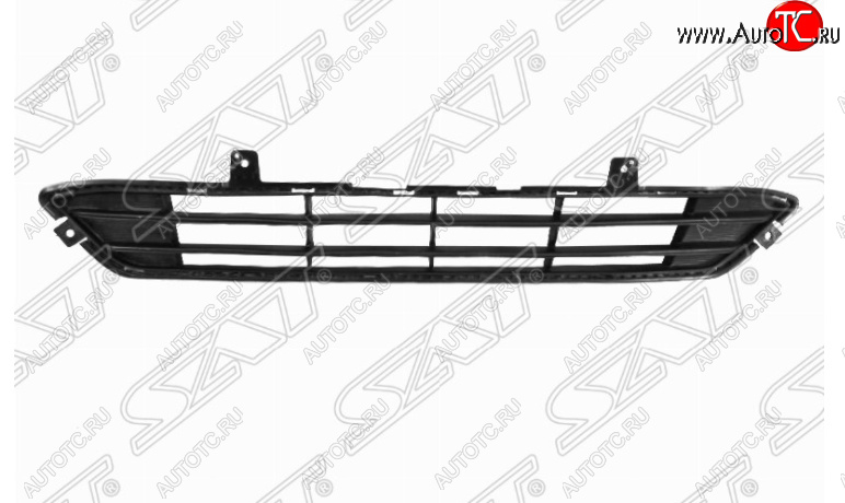 1 599 р. Решетка в передний бампер SAT (центральная часть, №2)  KIA Optima  JF (2018-2020) седан рестайлинг  с доставкой в г. Владивосток
