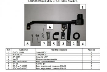 12 349 р. Замок КПП FORTUS (AT), (AT+)  KIA Rio  3 QB (2011-2017) дорестайлинг седан, дорестайлингхэтчбек5дв., рестайлинг седан, рестайлингхэтчбек5дв.  с доставкой в г. Владивосток. Увеличить фотографию 2