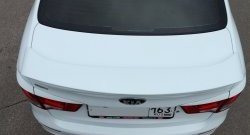 5 799 р. Спойлер BS KIA Rio 3 QB рестайлинг седан (2015-2017) (Неокрашенный)  с доставкой в г. Владивосток. Увеличить фотографию 2