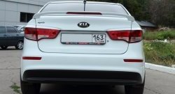 5 799 р. Спойлер BS KIA Rio 3 QB рестайлинг седан (2015-2017) (Неокрашенный)  с доставкой в г. Владивосток. Увеличить фотографию 8