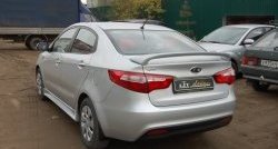 2 549 р. Спойлер LitCompany KIA Rio 3 QB рестайлинг седан (2015-2017) (Неокрашенный)  с доставкой в г. Владивосток. Увеличить фотографию 2