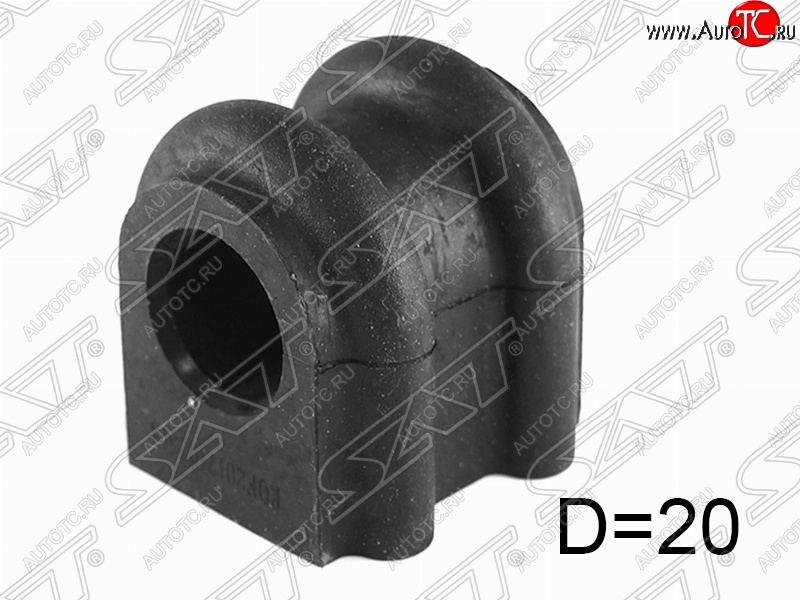 71 р. Втулка переднего стабилизатора SAT (D=20  KIA Rio ( 2 JB,  4 FB) (2005-2024) дорестайлинг седан, дорестайлинг, хэтчбэк 5 дв., рестайлинг, хэтчбэк 5 дв., рестайлинг седан  с доставкой в г. Владивосток