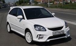 10 999 р. Передний бампер Vita Dm  KIA Rio ( 2 JB,  4 FB) (2005-2024) дорестайлинг седан, дорестайлинг, хэтчбэк 5 дв., рестайлинг, хэтчбэк 5 дв., рестайлинг седан (Без сетки, Неокрашенный)  с доставкой в г. Владивосток. Увеличить фотографию 5