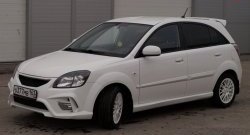 10 999 р. Передний бампер Vita Dm  KIA Rio ( 2 JB,  4 FB) (2005-2024) дорестайлинг седан, дорестайлинг, хэтчбэк 5 дв., рестайлинг, хэтчбэк 5 дв., рестайлинг седан (Без сетки, Неокрашенный)  с доставкой в г. Владивосток. Увеличить фотографию 2