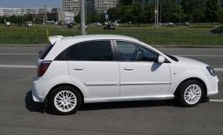 4 599 р. Комплект порогов Vita Dm KIA Rio 2 JB дорестайлинг седан (2005-2009) (Неокрашенные)  с доставкой в г. Владивосток. Увеличить фотографию 9