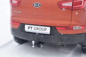 14 999 р. Фаркоп Petroil Tuning (съемный квадрат) KIA Sorento XM дорестайлинг (2009-2012)  с доставкой в г. Владивосток. Увеличить фотографию 3