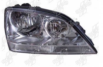Правая передняя фара DEPO KIA Sorento  BL (2002-2006) дорестайлинг