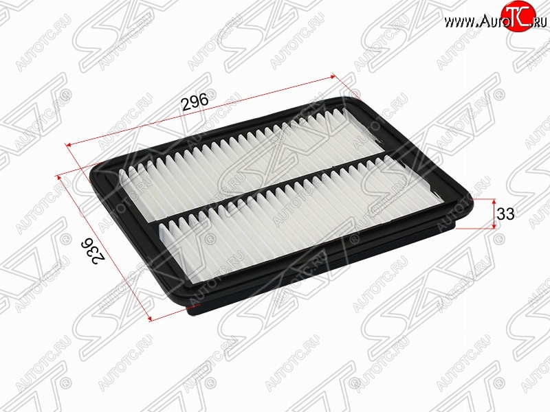 349 р. Фильтр воздушный двигателя SAT (2.4/2.5/3.5)  KIA Sorento  BL (2002-2010) дорестайлинг, рестайлинг  с доставкой в г. Владивосток