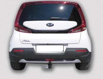 6 999 р. Фаркоп Лидер Плюс  KIA Soul  SK3 (2018-2022) (Без электропакета)  с доставкой в г. Владивосток. Увеличить фотографию 2