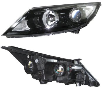Левая фара SAT KIA Sportage  3 SL (2010-2014) дорестайлинг