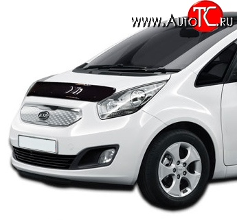 959 р. Дефлектор капота NovLine KIA Venga дорестайлинг (2009-2015)  с доставкой в г. Владивосток