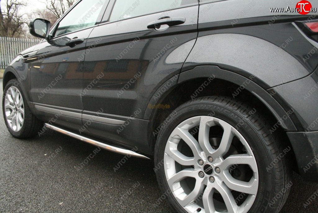 11 749 р. Пороги SS Land Rover Range Rover Evoque 1 L538 дорестайлинг 5 дв. (2011-2015)  с доставкой в г. Владивосток