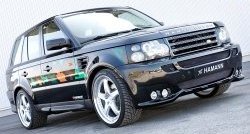 5 199 р. Пороги накладки HAMANN CONQUEROR I Land Rover Range Rover Sport 1 L320 дорестайлинг (2005-2009) (Неокрашенные)  с доставкой в г. Владивосток. Увеличить фотографию 2