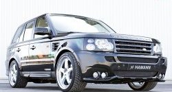 5 199 р. Пороги накладки HAMANN CONQUEROR I Land Rover Range Rover Sport 1 L320 дорестайлинг (2005-2009) (Неокрашенные)  с доставкой в г. Владивосток. Увеличить фотографию 3