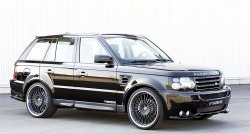 5 199 р. Пороги накладки HAMANN CONQUEROR I Land Rover Range Rover Sport 1 L320 дорестайлинг (2005-2009) (Неокрашенные)  с доставкой в г. Владивосток. Увеличить фотографию 6