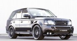 5 199 р. Пороги накладки HAMANN CONQUEROR I Land Rover Range Rover Sport 1 L320 дорестайлинг (2005-2009) (Неокрашенные)  с доставкой в г. Владивосток. Увеличить фотографию 7