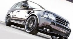 5 199 р. Пороги накладки HAMANN CONQUEROR I Land Rover Range Rover Sport 1 L320 дорестайлинг (2005-2009) (Неокрашенные)  с доставкой в г. Владивосток. Увеличить фотографию 8