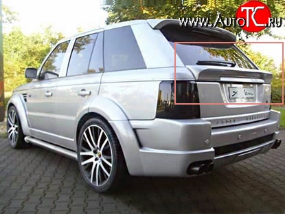 9 799 р. Спойлер-ручка Arden Land Rover Range Rover Sport 1 L320 дорестайлинг (2005-2009) (Неокрашенный)  с доставкой в г. Владивосток