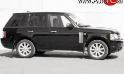 24 199 р. Накладка Verge на задний бампер Land Rover Range Rover 3 L322 дорестайлинг (2002-2006) (Неокрашенная)  с доставкой в г. Владивосток. Увеличить фотографию 3