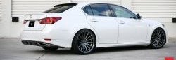 3 399 р. Лип спойлер F-Sport  Lexus GS250  L10 (2011-2016) (Неокрашенный)  с доставкой в г. Владивосток. Увеличить фотографию 6