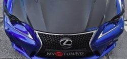 1 299 р. Реснички на фары Tuning-Sport Lexus IS250 XE30 седан дорестайлинг (2013-2016) (Неокрашенные)  с доставкой в г. Владивосток. Увеличить фотографию 7