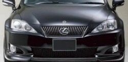 7 999 р. Накладка на передний бампер CT Lexus IS250 XE20 седан дорестайлинг (2005-2013) (Неокрашенная)  с доставкой в г. Владивосток. Увеличить фотографию 2