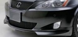 Накладка на передний бампер CT Lexus IS250 XE20 седан дорестайлинг (2005-2013)