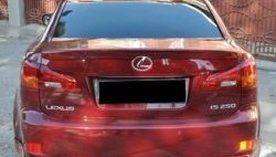 4 699 р. Лип спойлер F-SPORT Lexus IS250 XE20 седан дорестайлинг (2005-2013) (Неокрашенный)  с доставкой в г. Владивосток. Увеличить фотографию 2