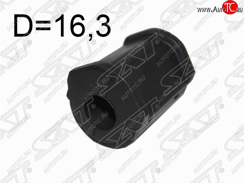 118 р. Резиновая втулка заднего стабилизатора (D=16.3) SAT  Lexus IS250  XE20 (2005-2013), Lexus IS350  XE20 (2005-2013), Toyota Crown  S180 (2005-2008), Toyota Mark X  X120 (2004-2009)  с доставкой в г. Владивосток