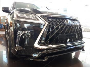 45 999 р. Юбка переднего бампера HEMMES  Lexus LX450d  J200 - LX570  J200 (Неокрашенная)  с доставкой в г. Владивосток. Увеличить фотографию 13