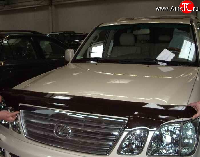 3 089 р. Дефлектор капота NovLine Lexus LX470 J100 дорестайлинг (1998-2002)  с доставкой в г. Владивосток