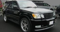 18 749 р. Передний бампер ELFORD Lexus LX470 J100 дорестайлинг (1998-2002) (Неокрашенный)  с доставкой в г. Владивосток. Увеличить фотографию 2