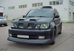 Реснички на фары CUSTOM Lexus LX470 J100 дорестайлинг (1998-2002)