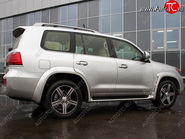 17 499 р. Накладки на колёсные арки GOLDMAN DAMD Lexus LX570 J200 дорестайлинг (2007-2012) (Неокрашенные)  с доставкой в г. Владивосток