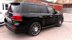 15 349 р. Накладки на колёсные арки JAOS Lexus LX570 J200 дорестайлинг (2007-2012) (Неокрашенные)  с доставкой в г. Владивосток. Увеличить фотографию 2