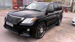 15 349 р. Накладки на колёсные арки JAOS Lexus LX570 J200 дорестайлинг (2007-2012) (Неокрашенные)  с доставкой в г. Владивосток. Увеличить фотографию 4